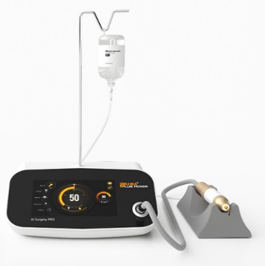 Piezoelectric surgical unit used for bone-conserving procedures